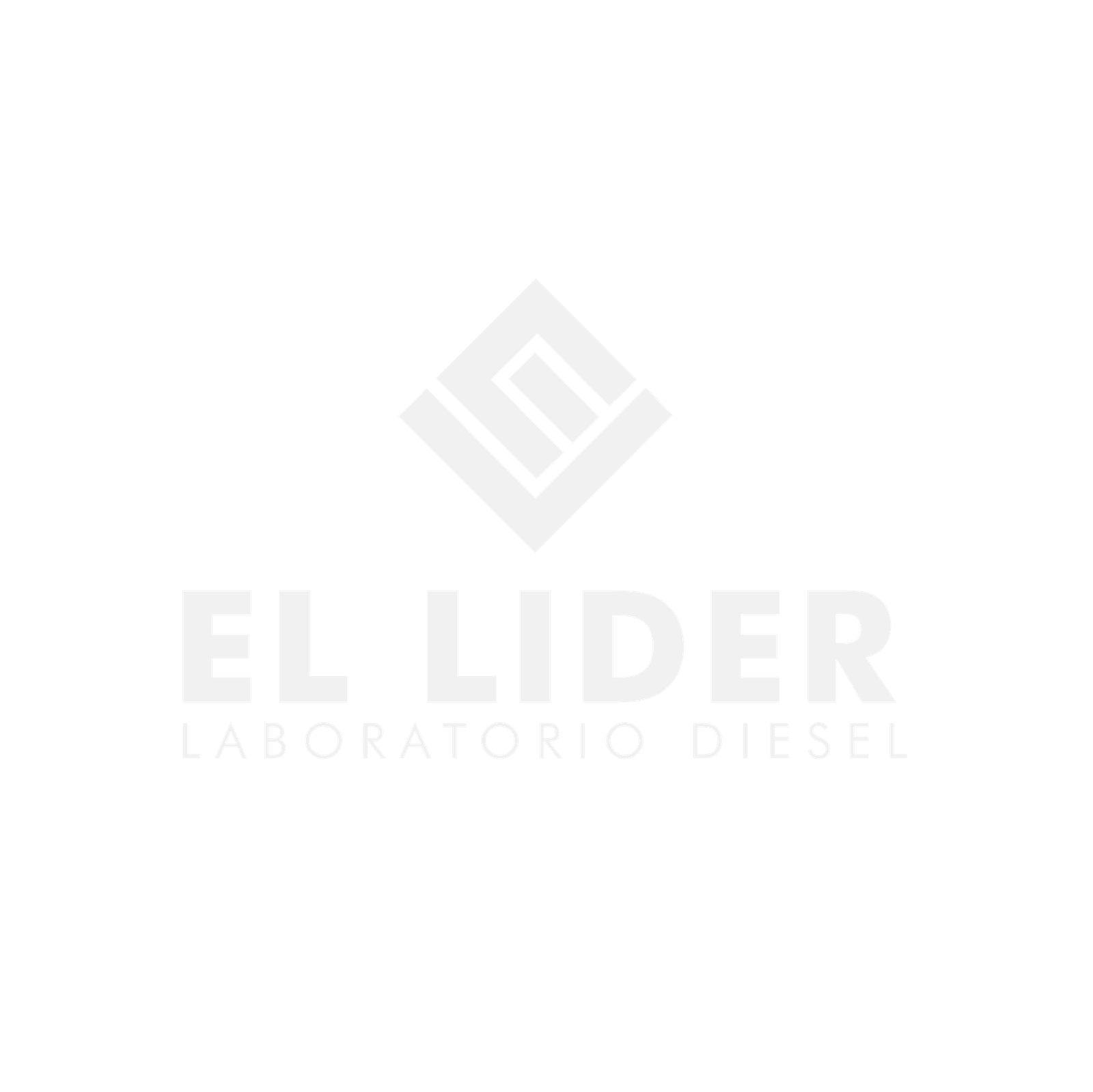 Diesel El Líder Logo Blanco